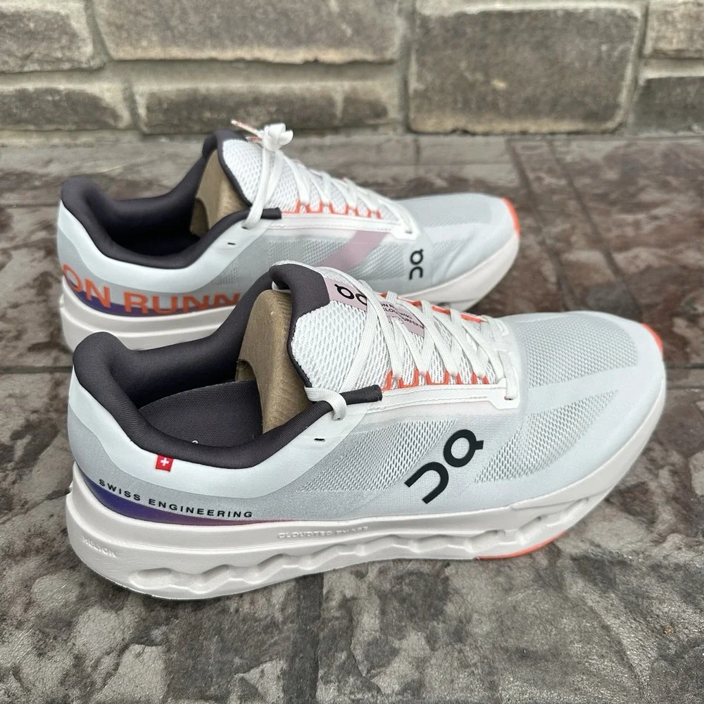 Men's 12 M On‎ Running Cloudsurfer Next White Flame 3ME30020256 Shoe Sneakers